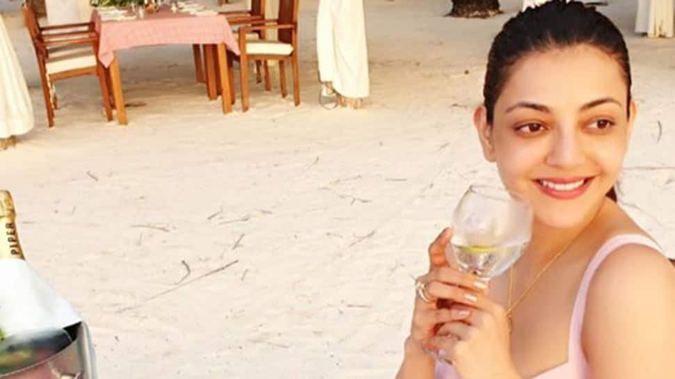 South sensation Kajal Aggarwal and fiance Gautam Kitchlu&#039;s unseen pics go viral!