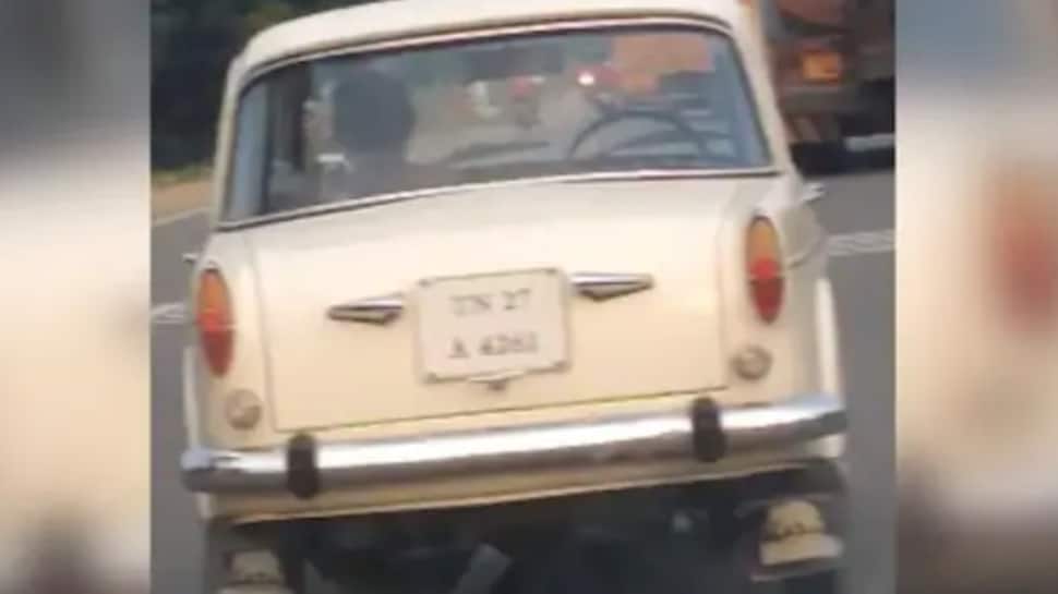 Who is driving this car? Video of &#039;driverless&#039; Fiat leaves netizens baffled