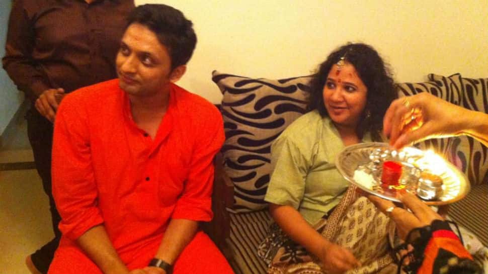 After Tanishq ad row, actor Mohd Zeeshan Ayyub&#039;s wife Rasika Agashe shares pic from her baby shower
