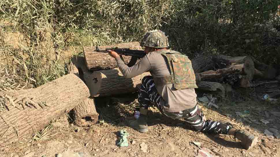 Terrorists attack joint forces in Gangoo village in Jammu and Kashmir&#039;s Pulwama; CRPF jawan injured