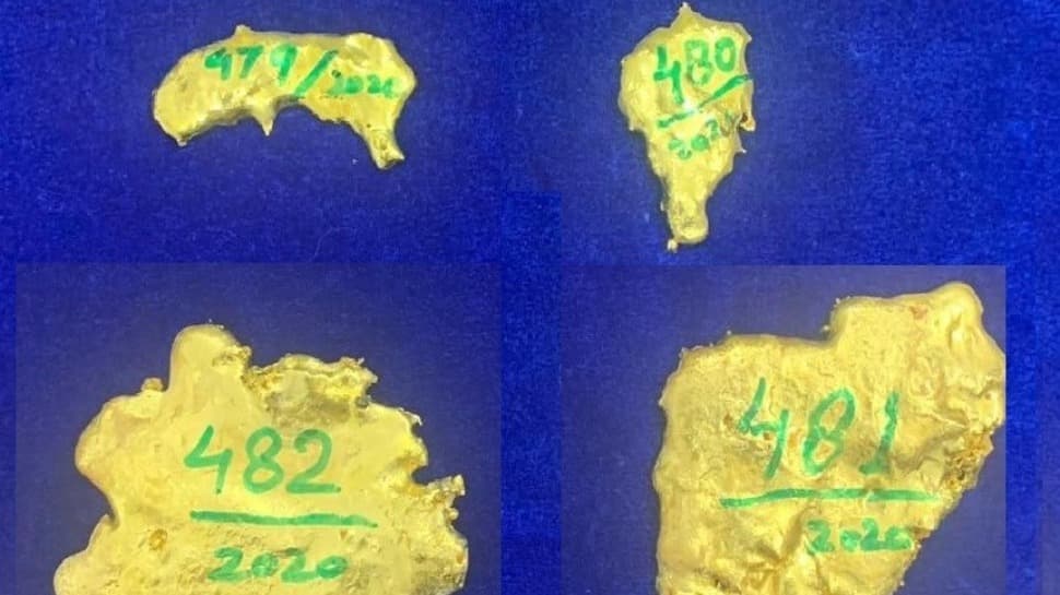 24K smuggled gold worth 45.4 lakhs seized at Chennai airport 