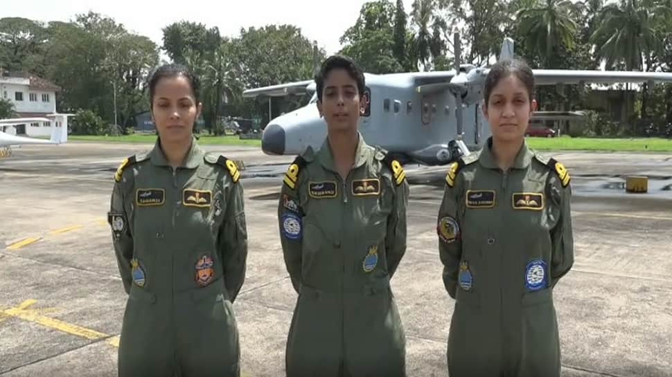 Indian Navy&#039;s first batch of women pilots soar high on Dornier aircraft