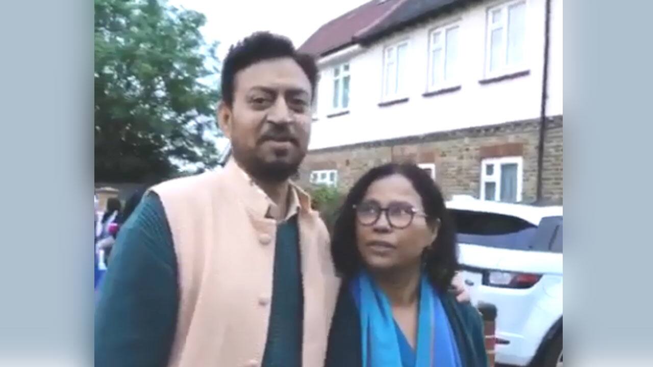 Irrfan Khan and wife Sutapa&#039;s old video where he is singing with her makes fans teary-eyed, son Babil recalls good times - Watch