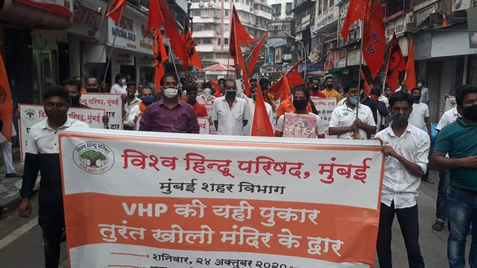 VHP launches massive agitation to press for reopening of temples across Maharashtra