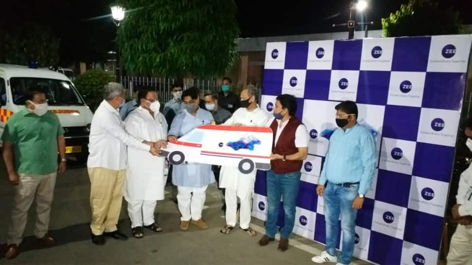 ZEEL donates 20 ambulances, 4000 PPE kits to Rajasthan govt to fight against COVID-19