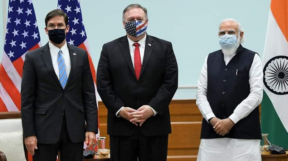 US Secretary of State Mike Pompeo, Defence Secy Mark Esper call on PM Narendra Modi