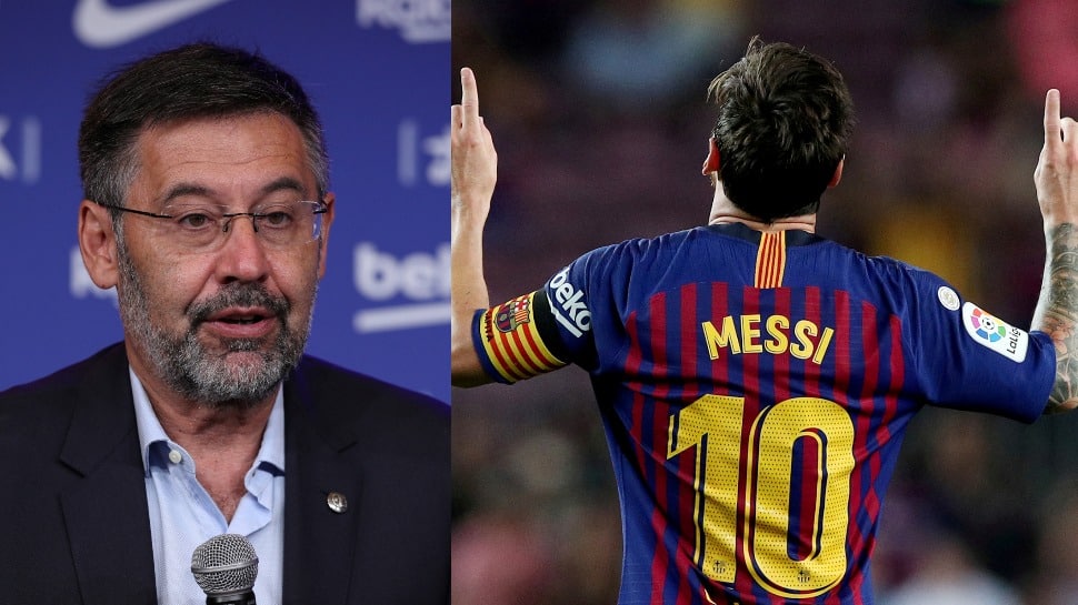 Barcelona president Josep Maria Bartomeu resigns after Lionel Messi row