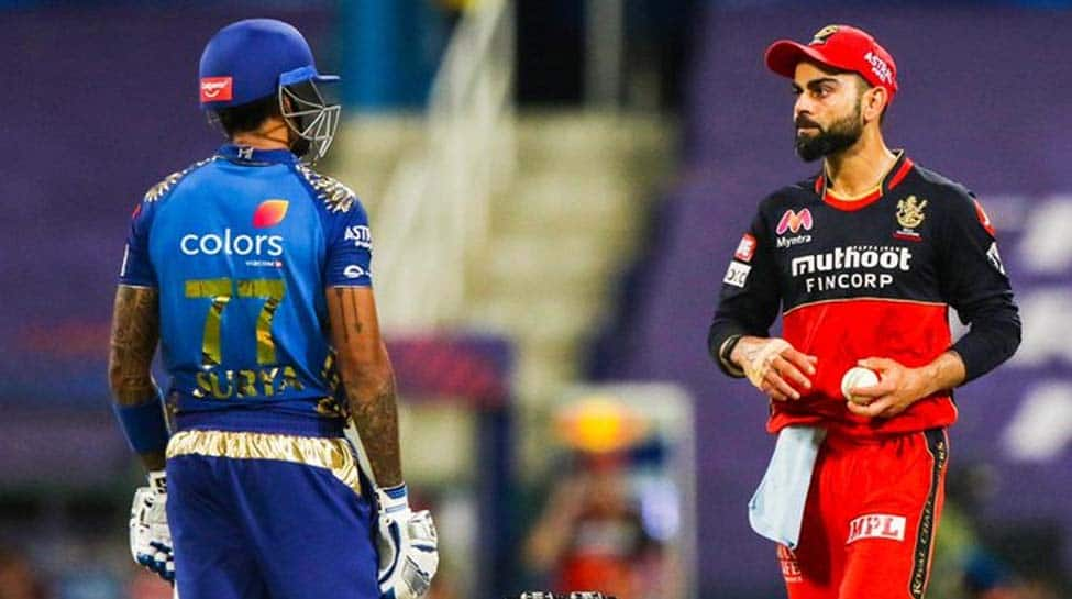 IPL 2020: Royal Challengers Bangalore skipper Virat Kohli tries to sledge Suryakumar Yadav; here&#039;s how Mumbai Indians batsman reacts - Watch