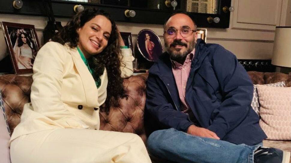 Kangana Ranaut hosts dinner for &#039;Tejas&#039; director at her hometown