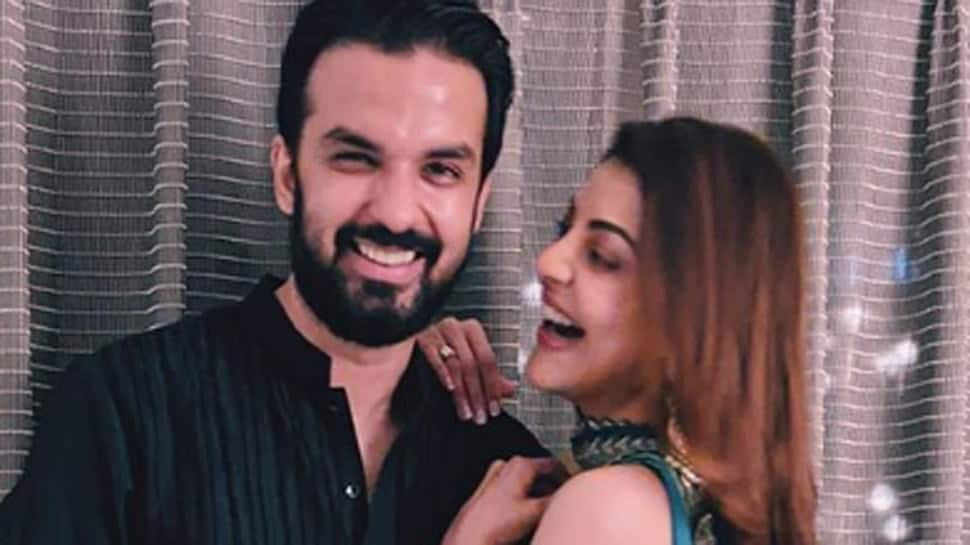 South sensation Kajal Aggarwal and fiance Gautam Kitchlu&#039;s Haldi pics break the internet!