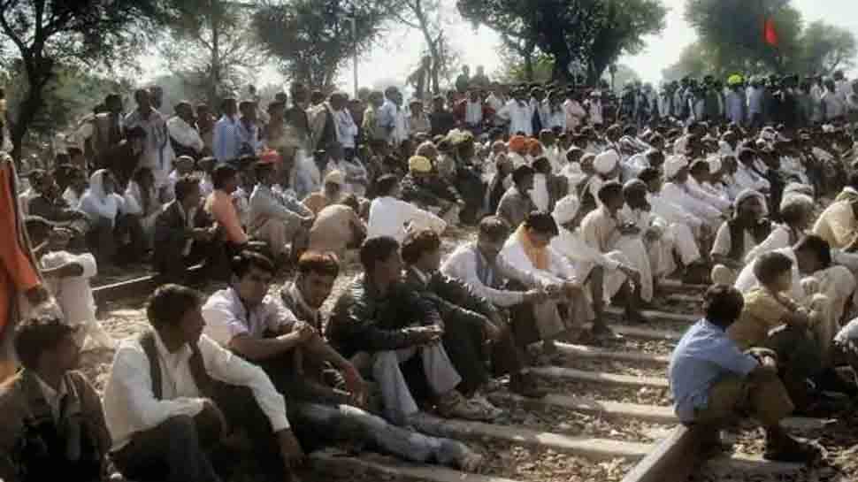 Gurjar andolan for reservation intensifies in Rajasthan, train services hit