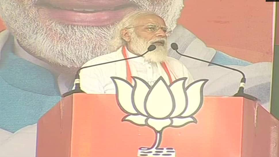 Arrogance losing in Bihar and hard work is winning, says PM Narendra Modi amid voting