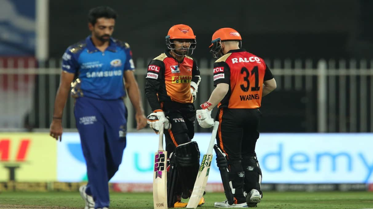 Indian Premier League 2020: SunRisers Hyderabad secure Playoffs berth after thrashing Mumbai Indians by 10 wickets