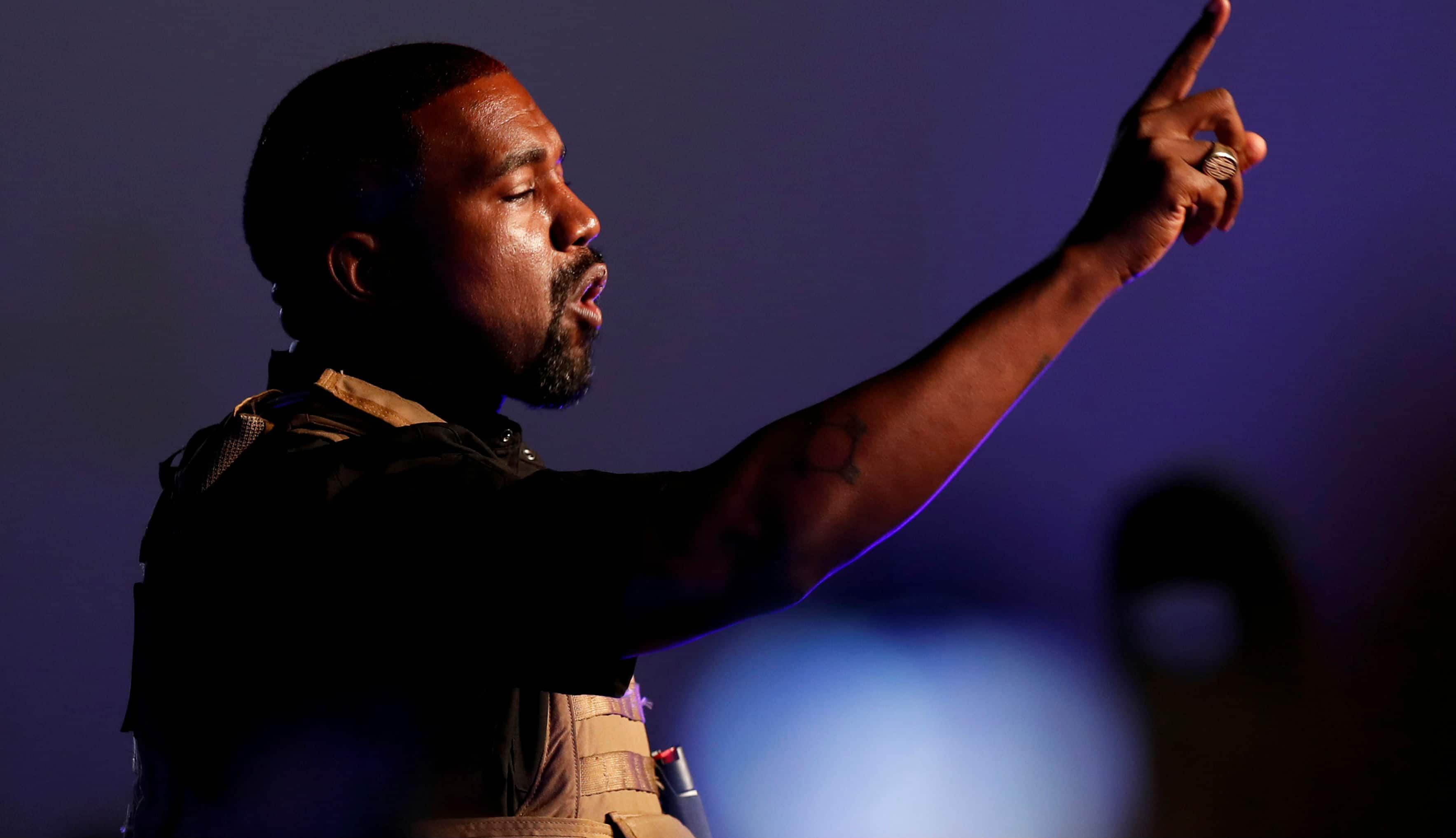 US election 2020: Kanye West votes for himself after erratic campaign for the White House