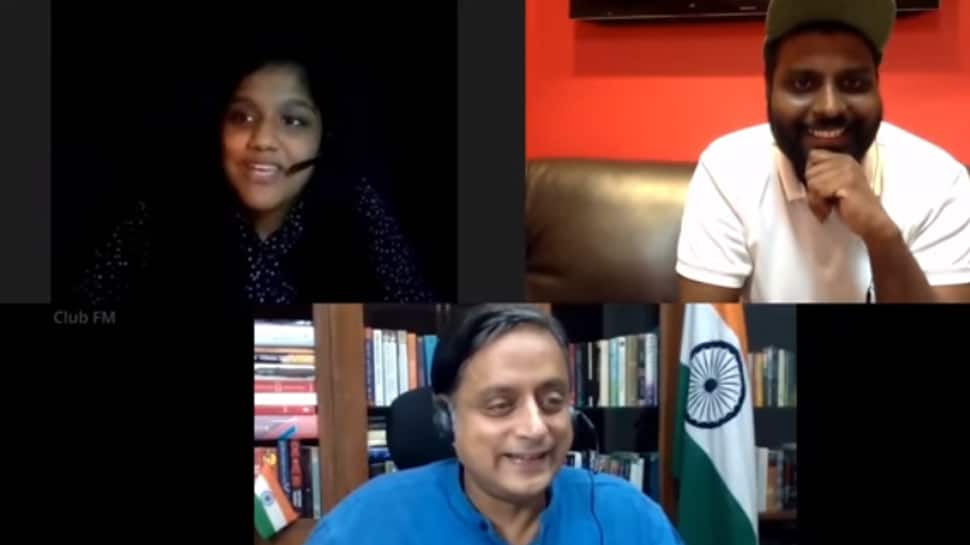 Shashi Tharoor meets his match! Teenager baffles Congress MP as she tosses words he hasn&#039;t heard of