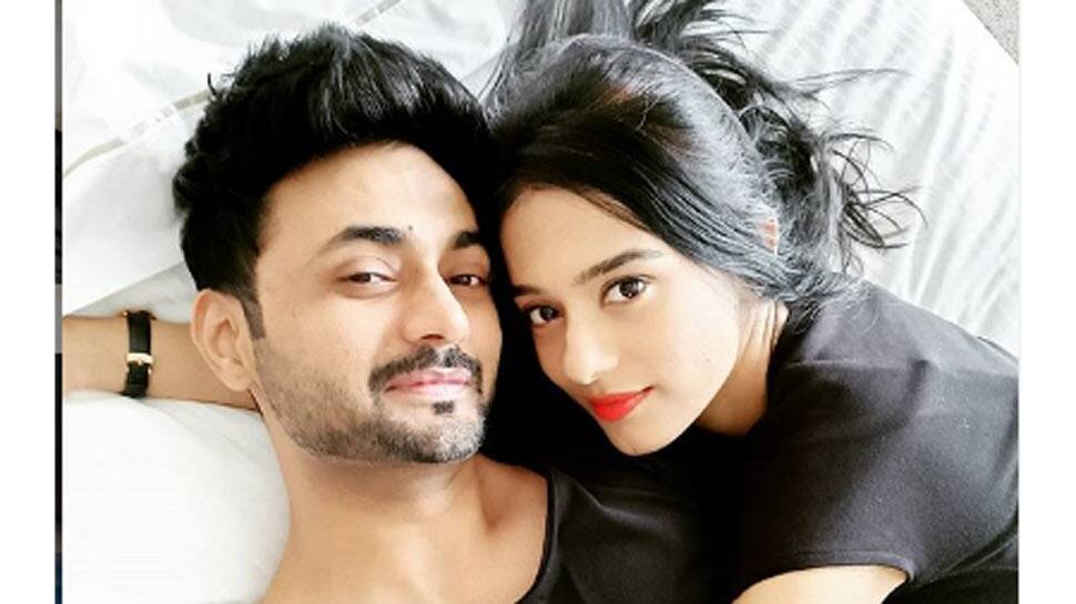 Amrita Rao and RJ Anmol share first glimpse of baby boy, name him Veer!