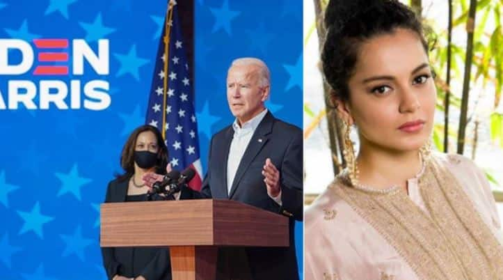 Kangana Ranaut calls Joe Biden &#039;Ghajini Biden&#039;, says Kamala Harris will run the show