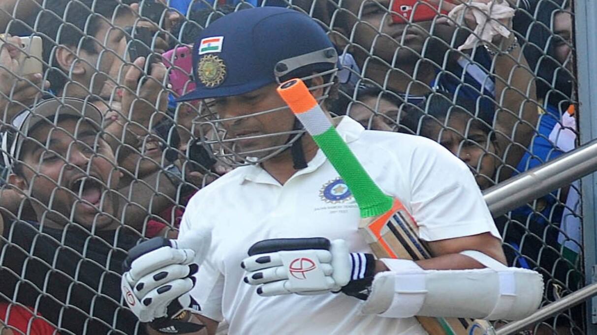 On this day in 2013:  Sachin Tendulkar batted one last time for India