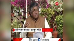 Union Law Minister Ravi Shankar Prasad slams Congress party over Augusta westland