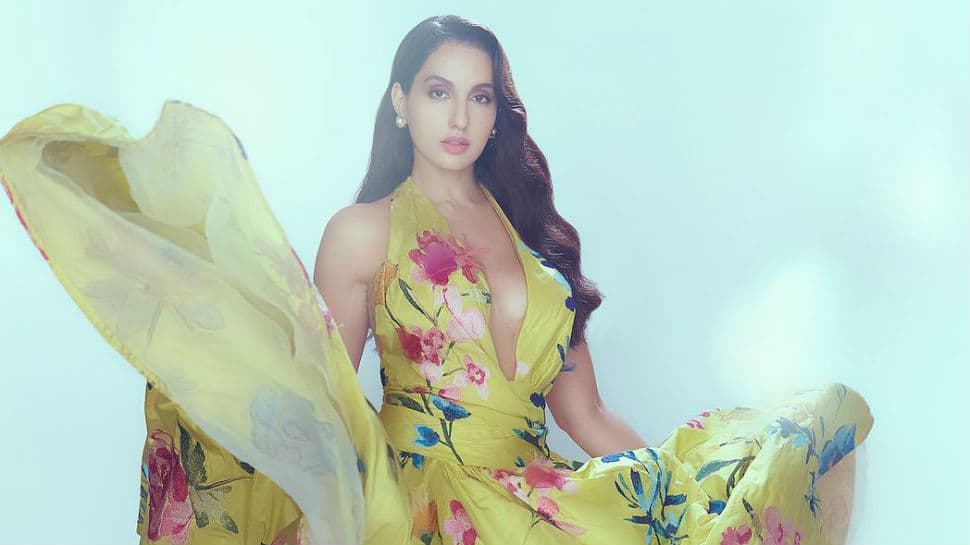 Oh, nothing, just Nora Fatehi enjoying sunset at the beach. Internet&#039;s smitten!