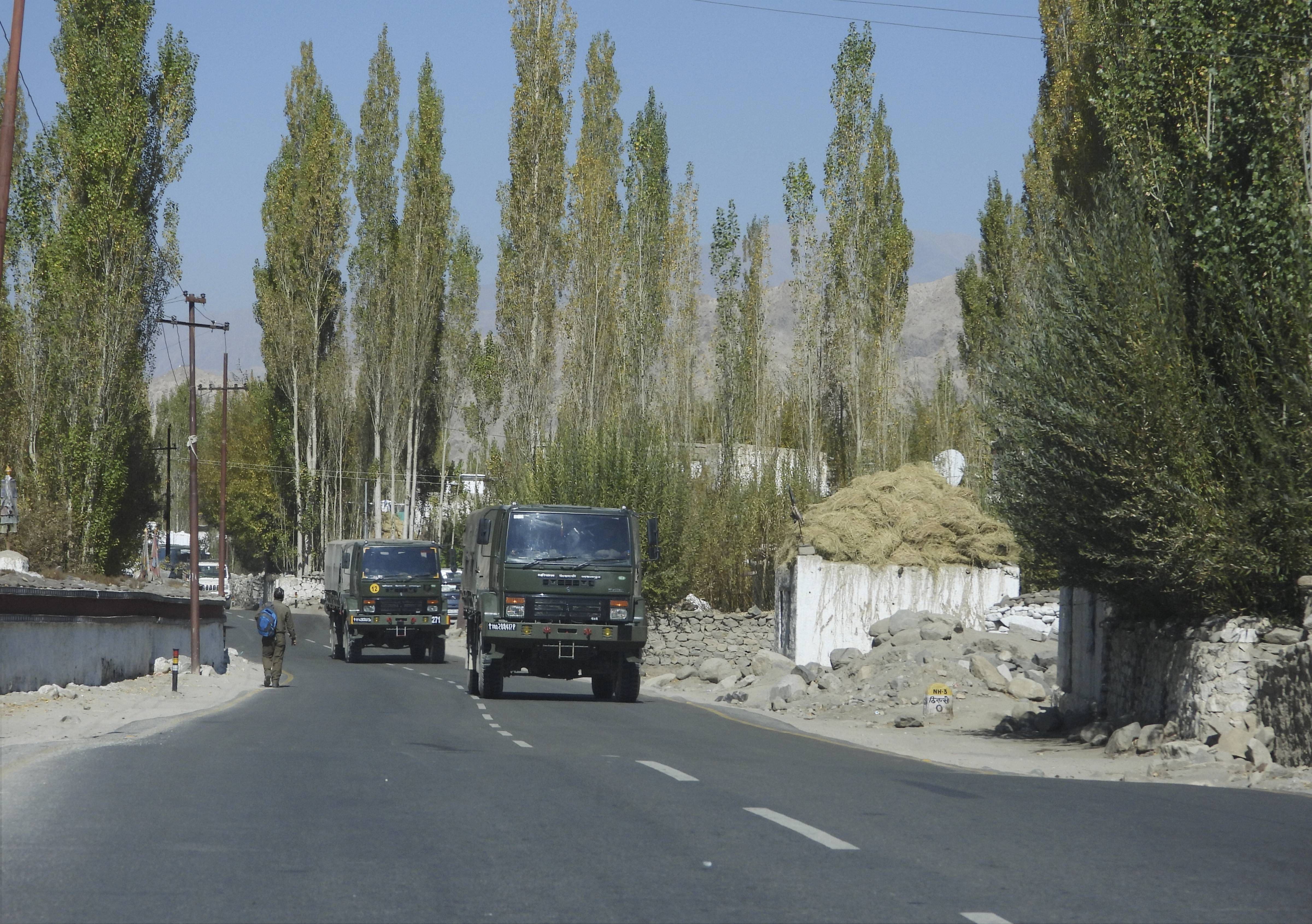 Preparation for soldiers in eastern Ladakh