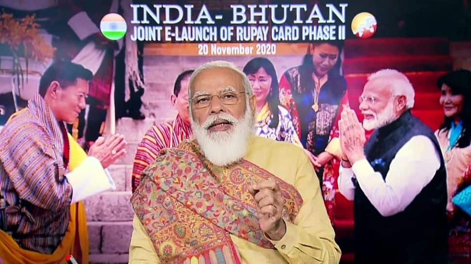 PM Narendra Modi launches RuPay card Phase-II in Bhutan