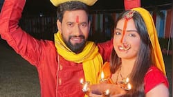 On Chhath Puja 2020, Bhojpuri stars Nirahua, Aamrapali Dubey wish fans - Pics