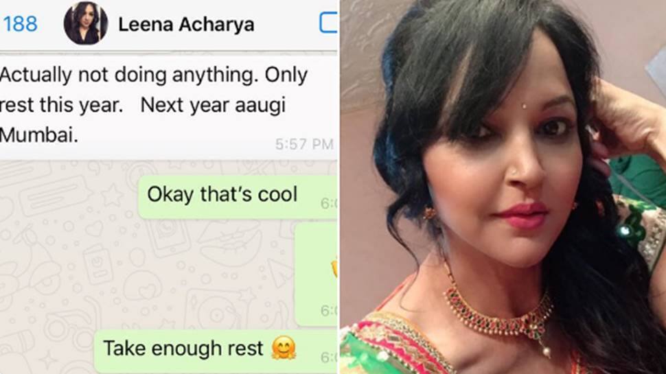 Actor Abhishek Bhalerao posts last WhatsApp chat with Leena Acharya, calls her &#039;beautiful soul&#039;
