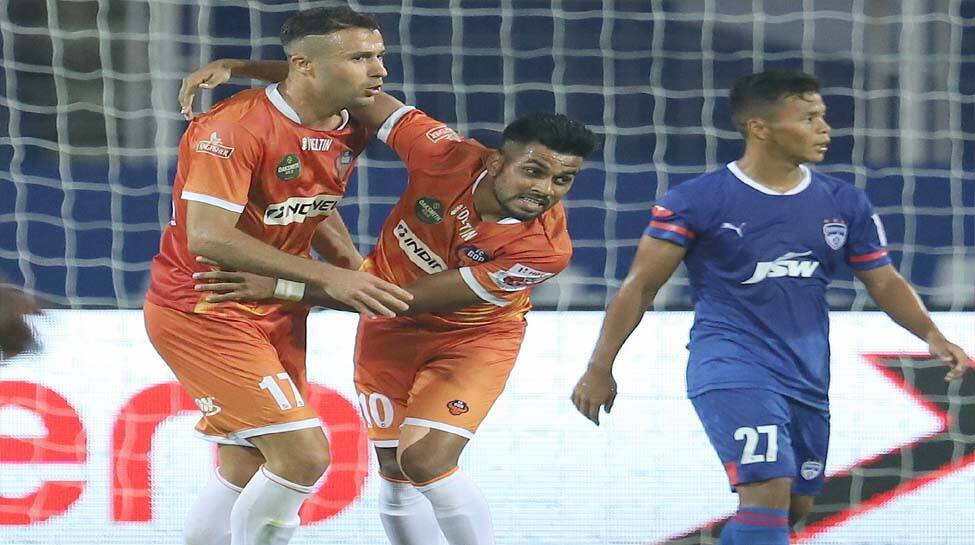 Indian Super League: Igor Angulo&#039;s brace helps FC Goa settle for 2-2 draw against Bengaluru FC