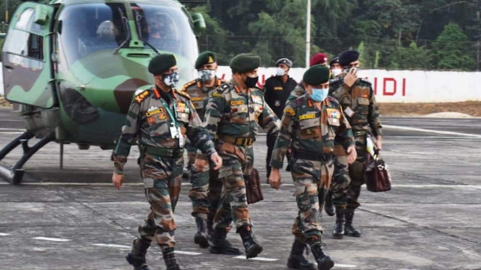 Army Chief MM Naravane on visit to formations under Eastern Command