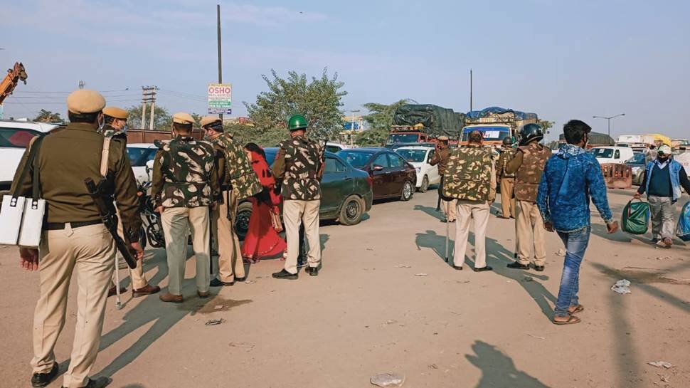 Farmers protest