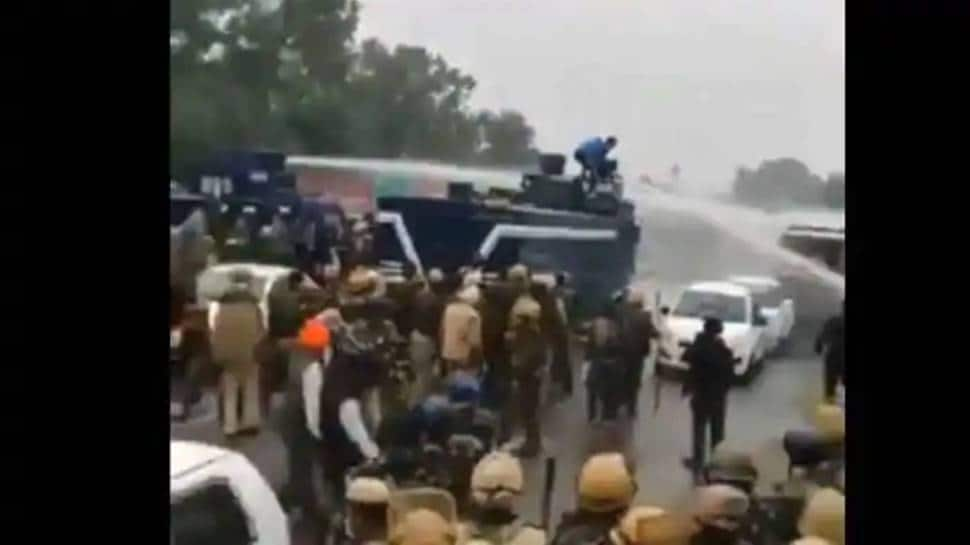 Youth who turned off water cannon during farmers protest booked for attempt to murder