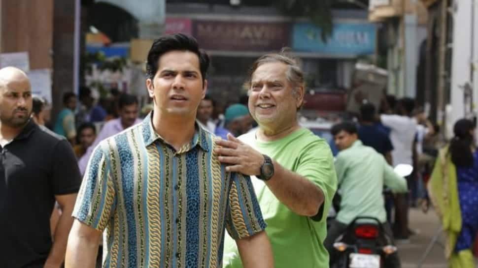 Varun Dhawan shares BTS pictures with father David Dhawan from sets of Coolie No. 1 — Watch 
