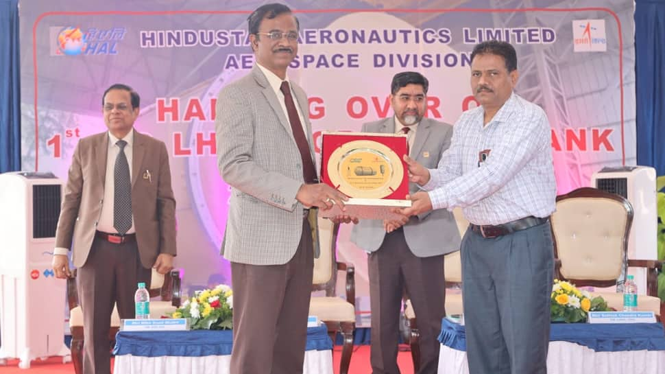 HAL delivers biggest ever cryogenic propellant tank to ISRO