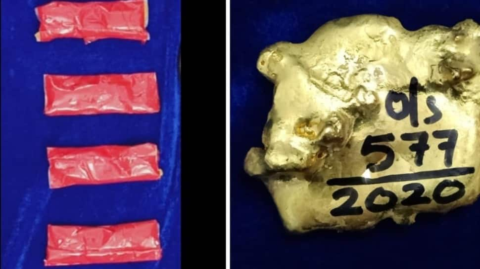 Gold worth Rs 12 lakh hidden in footwear straps seized at Chennai airport