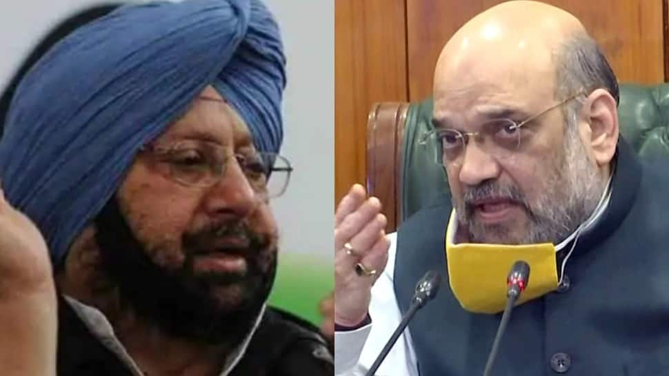 Punjab CM Amarinder Singh to meet Union Home Minister Amit Shah today ahead of Centre&#039;s meet with farmer union leaders