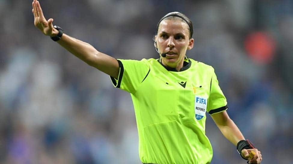 France&#039;s Stephanie Frappart becomes 1st woman to referee in men&#039;s Champions League tie 