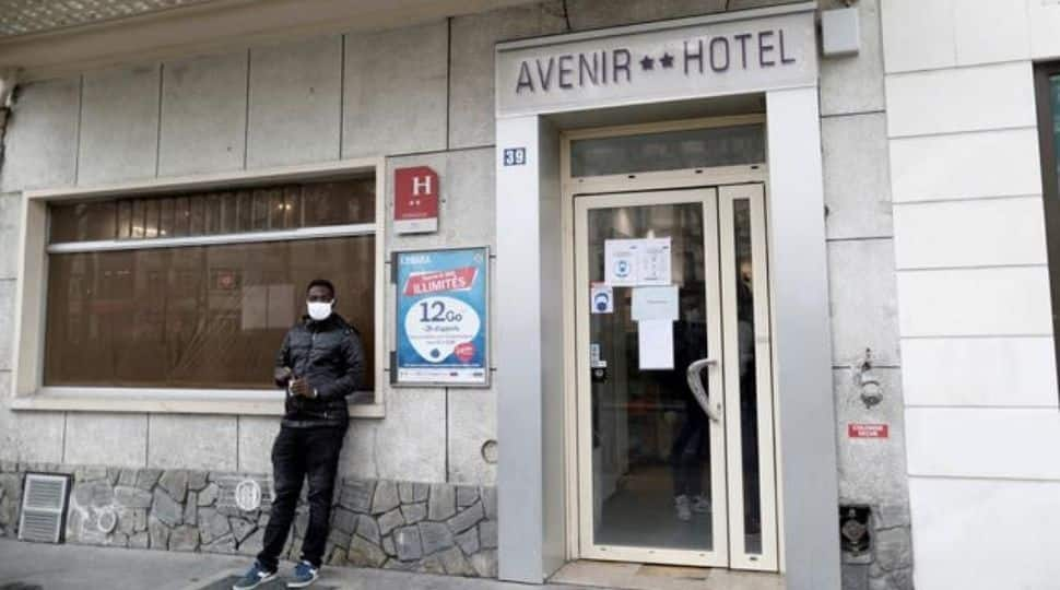 Amid COVID-19 pandemic, this empty Paris hotel shelters homeless people