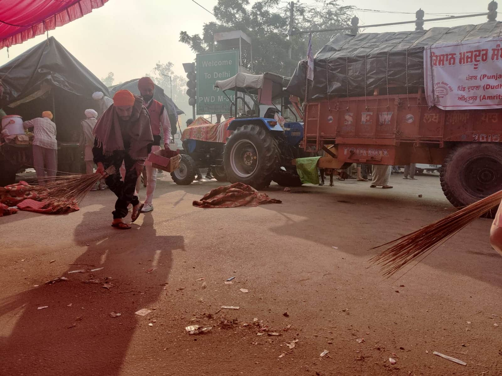 Farmers protest, farm laws