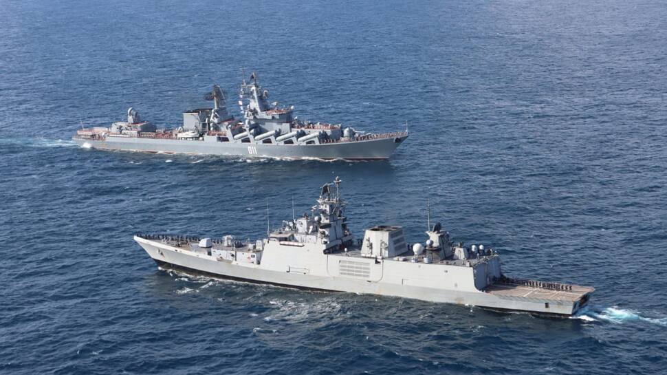 Navies of India and Russia conduct Passage Exercise in Indian Ocean region