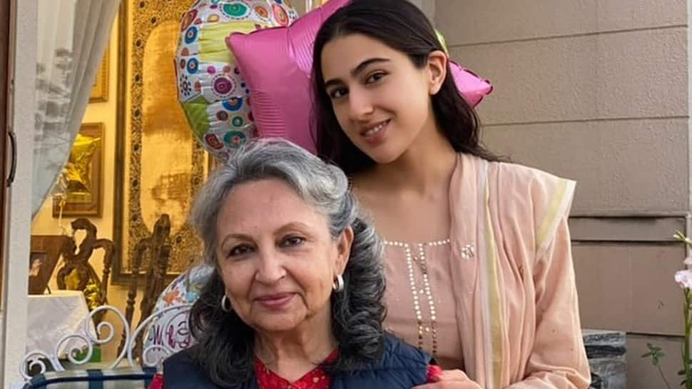 Sara Ali Khan gives shares a glimpse from Sharmila Tagore&#039;s birthday celebrations