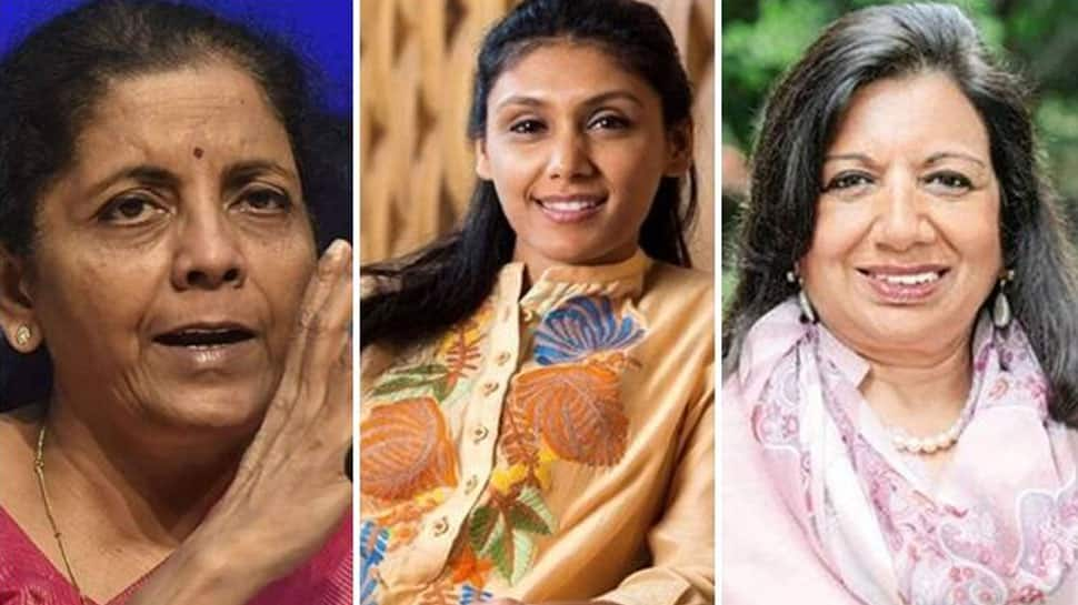 Nirmala Sitharaman, Kiran Mazumdar-Shaw, Roshani Nadar Malhotra in Forbes 2020 list of 100 most powerful women 