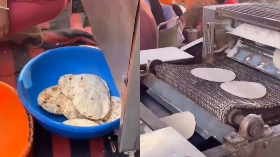 Farmers&#039; protests: &#039;Roti&#039; machine helps in making over 2000 chapatis in an hour