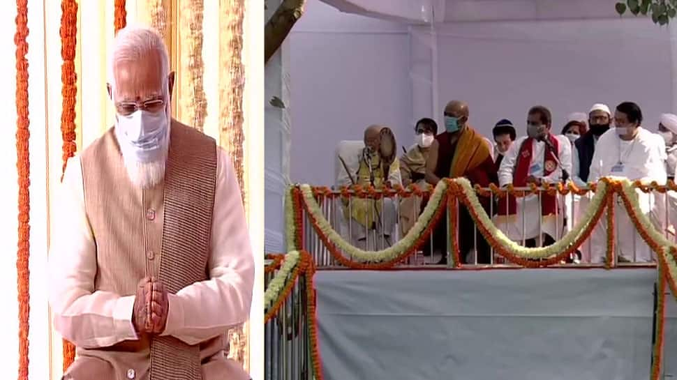 PM Narendra Modi lays foundation stone of new Parliament building near India Gate