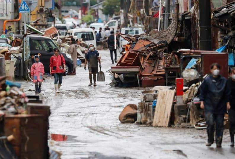 Japan floods