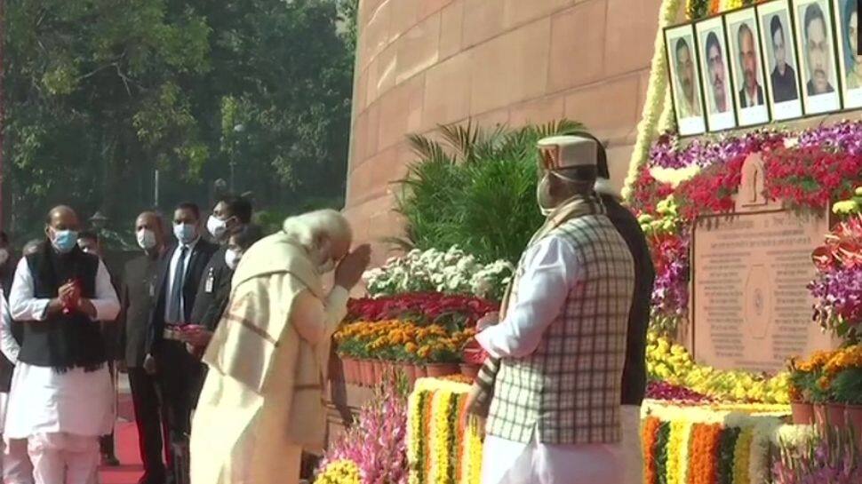 2001 Parliament attack: PM Narendra Modi, President Ram Nath Kovind, leaders pay tribute to martyrs