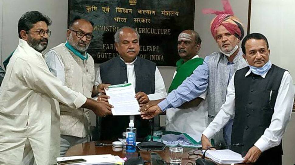 Intentions, policies of Centre are towards welfare of farmers: Union Agriculture Minister Narendra Singh Tomar after meeting All India Kisan Coordination Committee members