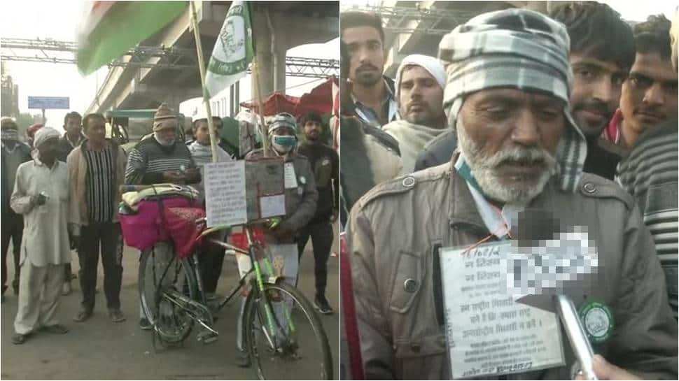 Bihar man cycles 1,000km from Siwan to Delhi to join farmers’ protest