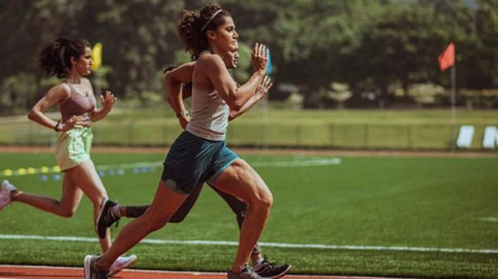 First thing I told my trainers, &#039;no steroids&#039;: Taapsee Pannu on training hard for &#039;Rashmi Rocket&#039; - Watch