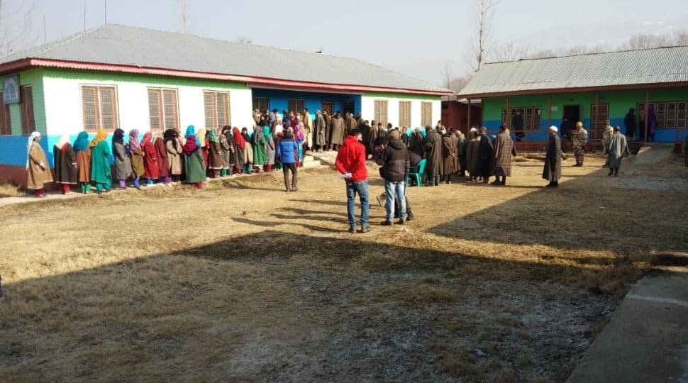 Jammu and Kashmir DDC polls: 8.93 per cent polling in first 2 hours